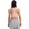 Under Armour Vanish Seamless Comfortable Classic Skin-Friendly Versatile Sports Bra Women Underwear Deep-Pink 1384419-647