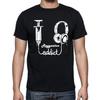 Reggaeton Addict Needle Headphines Music T Shirt Tee