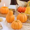 Halloween Pumpkin Shape Festive Atmosphere Aromatherapy Pastoral Style Smokeless Candles Gift Multicolor