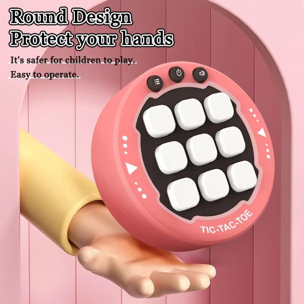 Chess Game Tic-Tac-Toe Handheld Game Portable Puzzle Board Game Toys  Party Favors