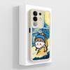 For Vivo T4x T2x T1x V27 V23 Pro V21 V21E V23 V23E V25 V25E V27E Y19E IQOO Z10X Phone Cover Cute Avocado Pattern Liquid Silicone Shell For Vivo Casing