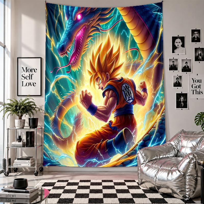 Wall TapestryNaruto Art Hanging Cloth Decorative Background Cover for Room Decoration