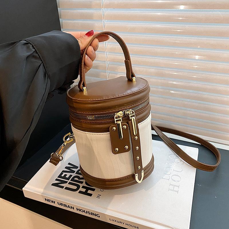 Fashion Bucket Handbags for Party Women New Versatile Crossbody Bags Spring Summer Korean Leisure Shoulder Bag Trend