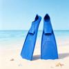 Adult Open Heel Swim Fins Snorkeling Freediving Mid-Length Professional Diving Gear Black White Yellow Orange Blue