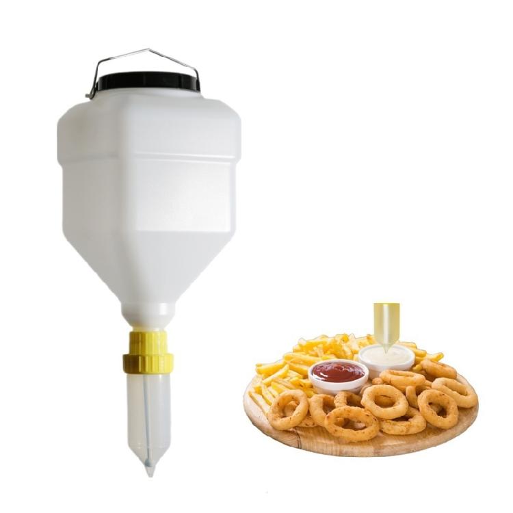Convenient 5.5L Hanging Sauce Bottle Sauce Dispenser for Easily Dispensing In Busy Restaurant Environment