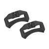 Tsuchiya Yac PF-360 Car Accessories Seat Belt Buckle Cover, Leather, Black, Fits Belts Within 2.0 Inches (52 Mm)