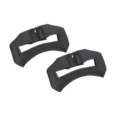 Tsuchiya Yac PF-360 Car Accessories Seat Belt Buckle Cover, Leather, Black, Fits Belts Within 2.0 Inches (52 Mm)