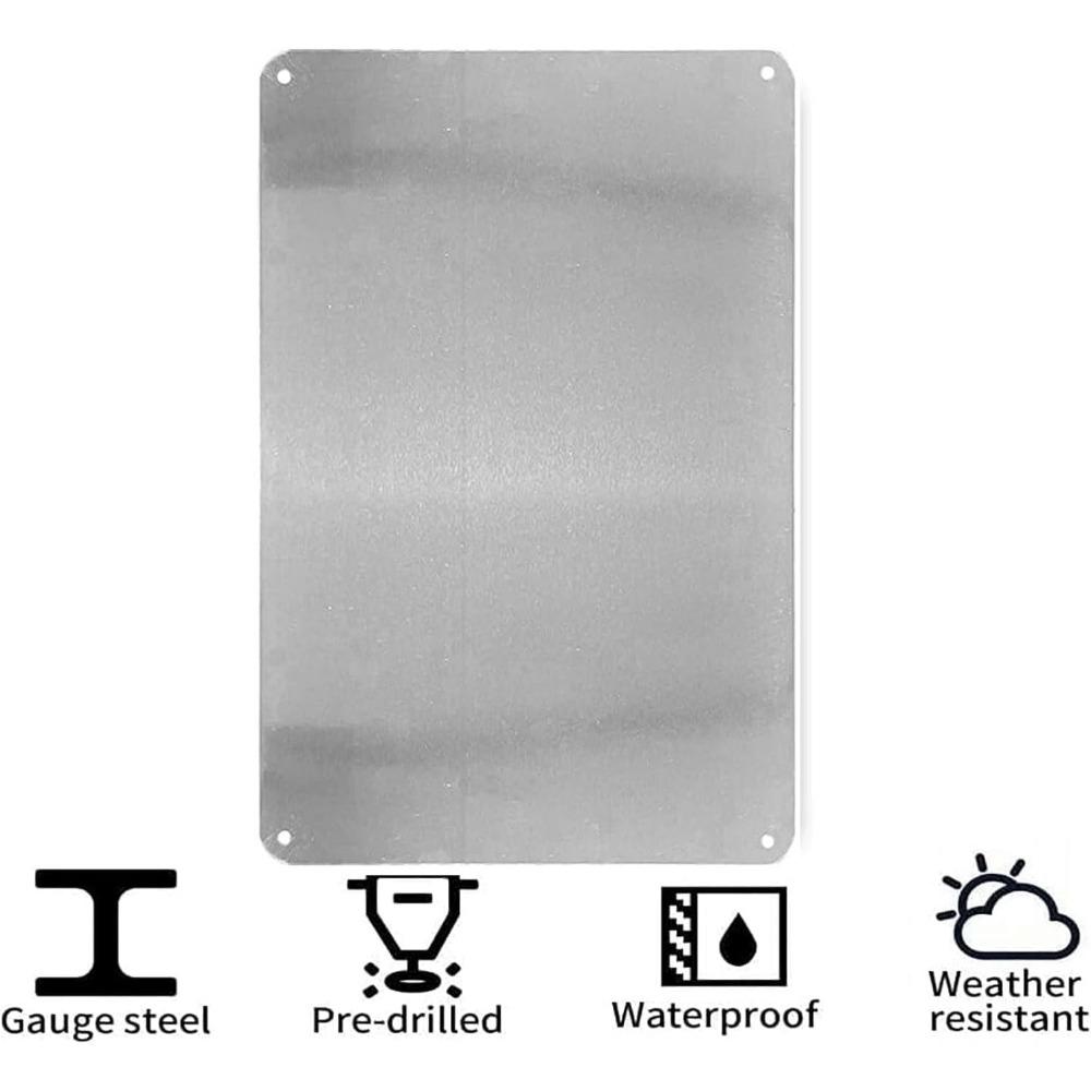 Metalowa Sztuka Ścienna Syrenka Rustykalny Retro Znak Blaszany do Dekoracji Plażowej