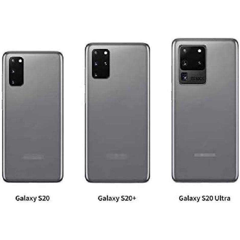 Galaxy S20 Plus Back Glass Replacement Back Cover Glass Housing Door with Camera Lens and Pre-Installed Tape for Samsung Galaxy S20 Plus S20+ with