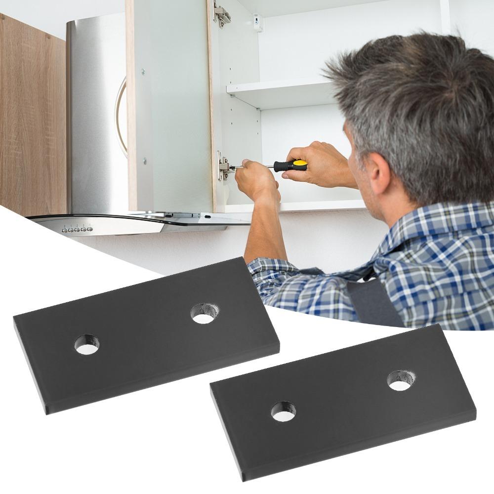 2pcs Heavy Duty Aluminum Alloy Joint Board Flat Joining Plate Furniture Construction