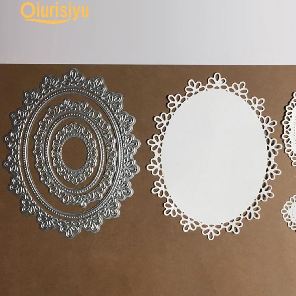 GLOBLELAND 2 Pezzi Linee Cornice Sfondo Fustelle Per Fare La Decorazione Di Carte Metallo Parole Benedizione Fustelle Stencil Per Scrapbooking Album Di Foto - Foto 11