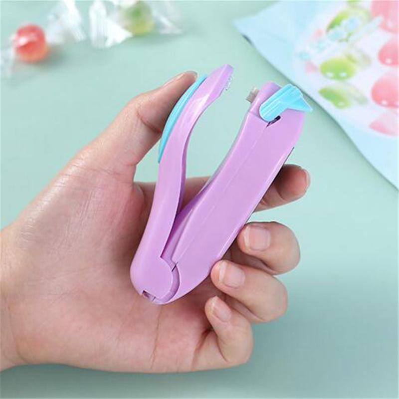 Portable Handheld Mini Electric Heat Sealing Machine Impulse Sealer Seal Packing Plastic Bag Clip