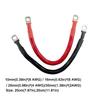 Black Red Silicone Wire With Lug Terminal Cable  For Car Battery Series and Parallel, UPS, Inverter