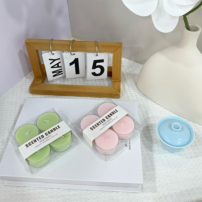 Handmade Mini Floating Candles: 4-Hour, Colored, Aromatherapy Scents