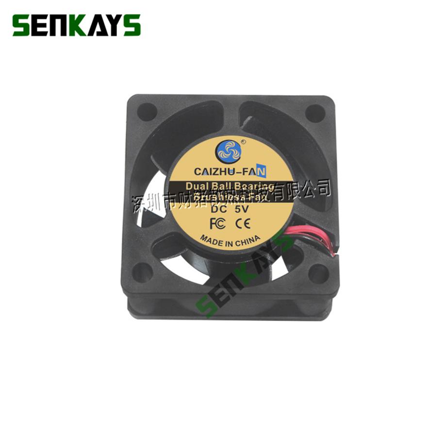 Podwójne łożysko kulkowe 40mm 24V 12V 5V 4020 Wentylator chłodzący Wentylator chłodzący obudowy komputera 2PIN 4cm 40x40x20mm 1,57 cala Wentylator do drukarki 3D XH2.54