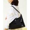 Daks Black Croc Cowhide Nylon Shoulder Bag M Dcba6e052bk