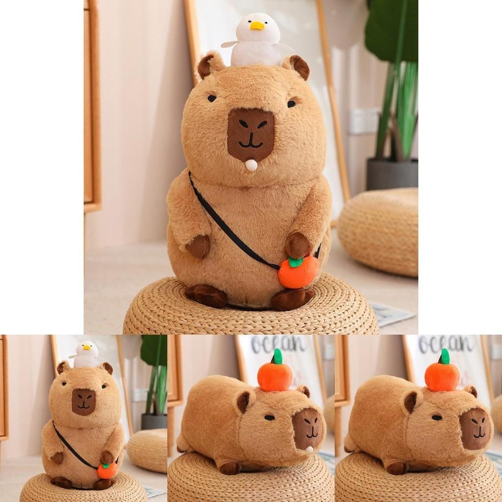 Capybara Plush Doll Fluffy And Huggable Water Rodent Toy Available In Various Sizes And Styles
