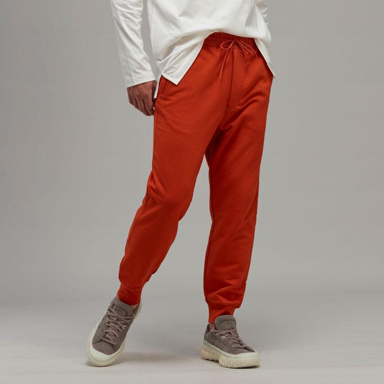 adidas Y-3 Classic Terry Cuffed Pants Fox Red Men Streetwear HT4500