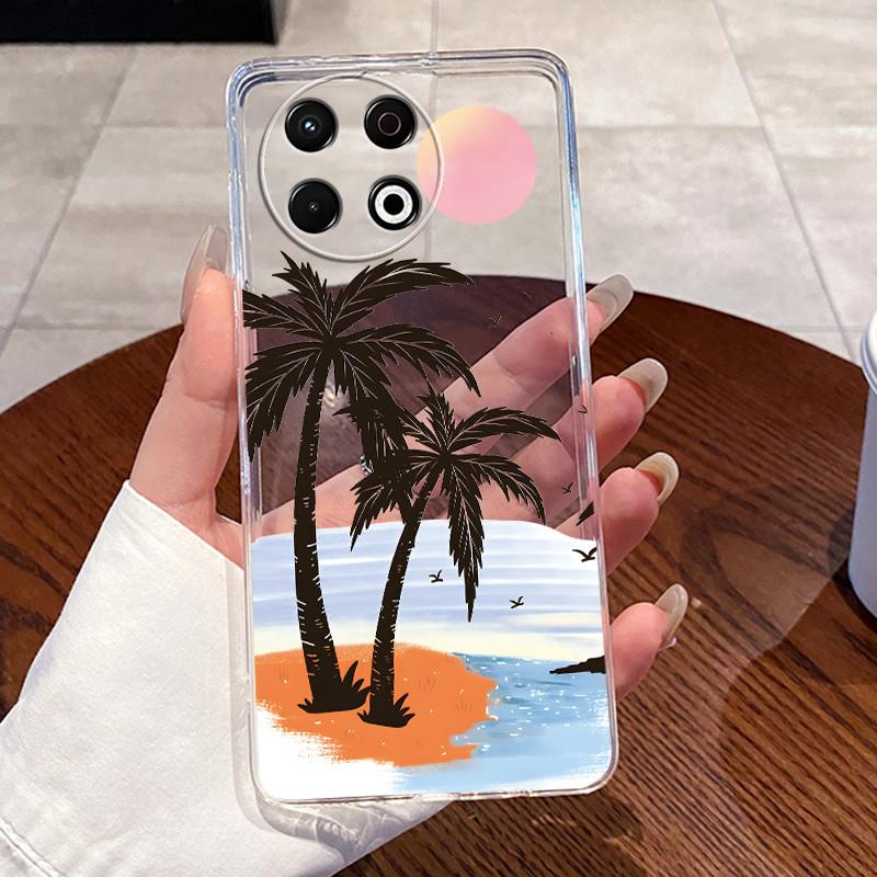 

Casing For Tecno Spark 30 Pro 4G Case KL7 Aesthetic Fashion Cute Cat Soft Back Cover Techno Spark 30 Pro Transparent Phone Case Spark 30 Pro 4G