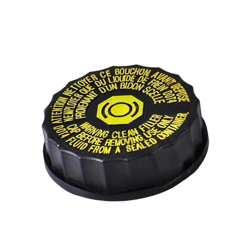 Brake Fluid Reservoir Cap Easy to Install Brake Fluid Reservoir Bottle Tank Cover Brake Cylinder Filler Cap for 2008 3008