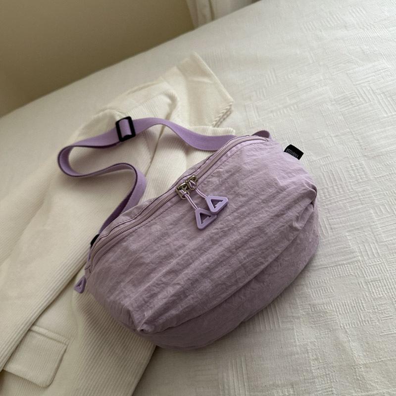 Premium sense bag women's 2025 new niche versatile foreign style shoulder cloth bag Japanese going out casual messenger women's bag