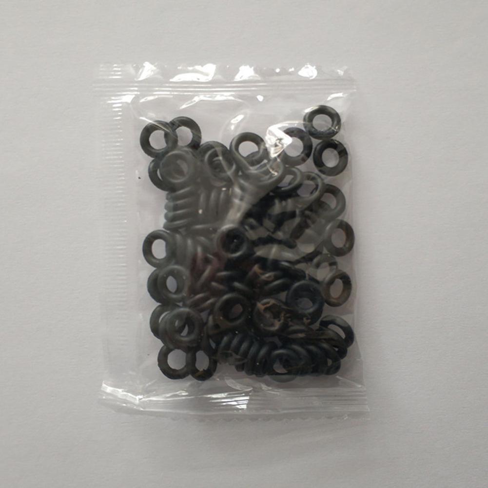 100Pcs Carp Fishing Rigs Rings O Ring For Wacky Rigging Worms-Connectors Tackle