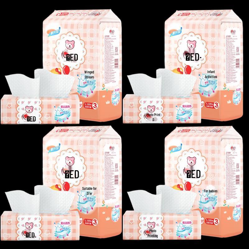 Heart Napkin Soft Baby Facial Tissues