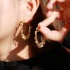 Ircons Fringed Cubic Zirconia Charms Circle Round Dangle Water Drop Earring for Women Designer Trendy Tassel Jewelry CZ828