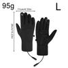 Electric Heated Gloves Non-Slip Cold Weather Screen Touch Winter Electric Heating Gloves for Skiing Cycling Hiking Commuting Men