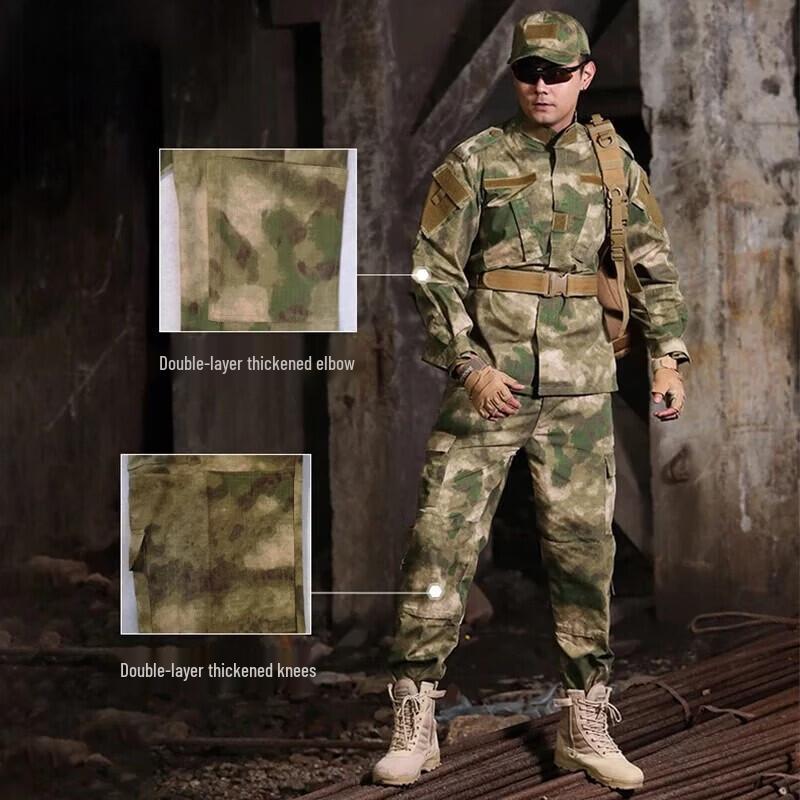 Men's Long Sleeve Camouflage Tactical Uniform Set