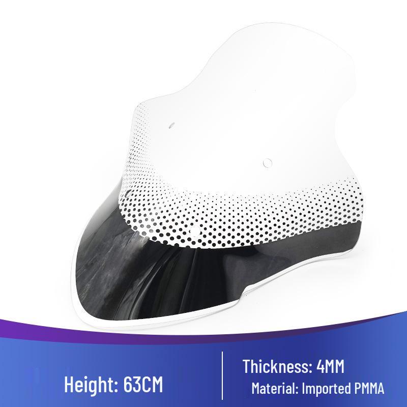 Transparent Rain Shield Windshield for Haojue UHR150