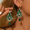 Gioielli per Orecchie Atmosferici di Lusso Leggero Incastonati di Diamanti Design di Nicchia Senso di Stile Orecchini Esagerati Temperamento alla Moda Orecchini da Celebrità