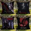 R-Raven C-Crow Movie Cushion Cover Home & Car Dual-Scene Pillow Cover: Reversible for Premium Comfort