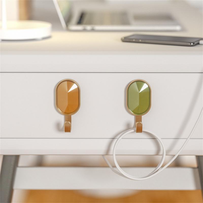 1/2/3 ks lehký luxusní háček, vodotěsný a odolný proti vlhkosti, bez děrování, ekologický materiál, bez stopy háčku na kabáty