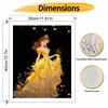 Disney Beauty and the Beast Belle oil paint by numbers painting kit handmade diy home decor gifts wall art canvas painting set crafts