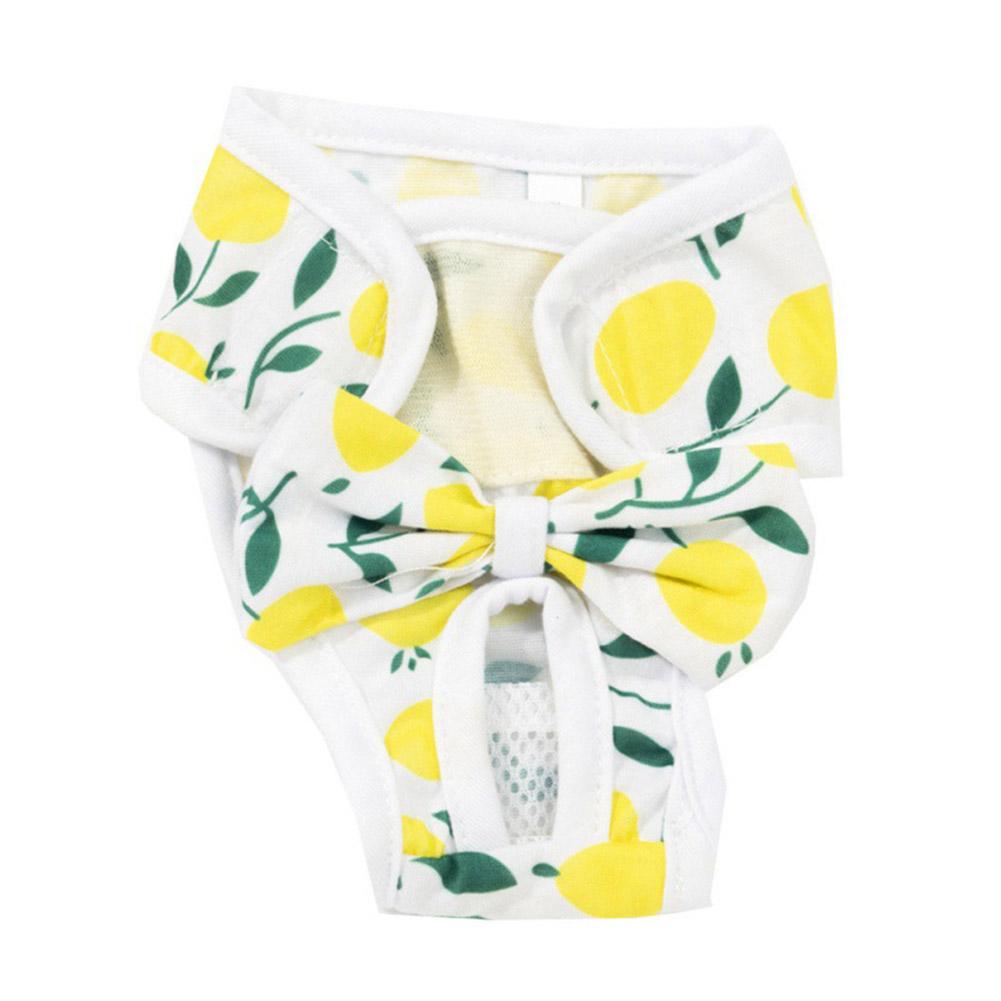 

Dog Diapers Physiological Pant Puppy Panties Shorts Underwear Washable Dog Diper Panties Pet Cat Dog Physiological Safety Pants S(24-28CM)