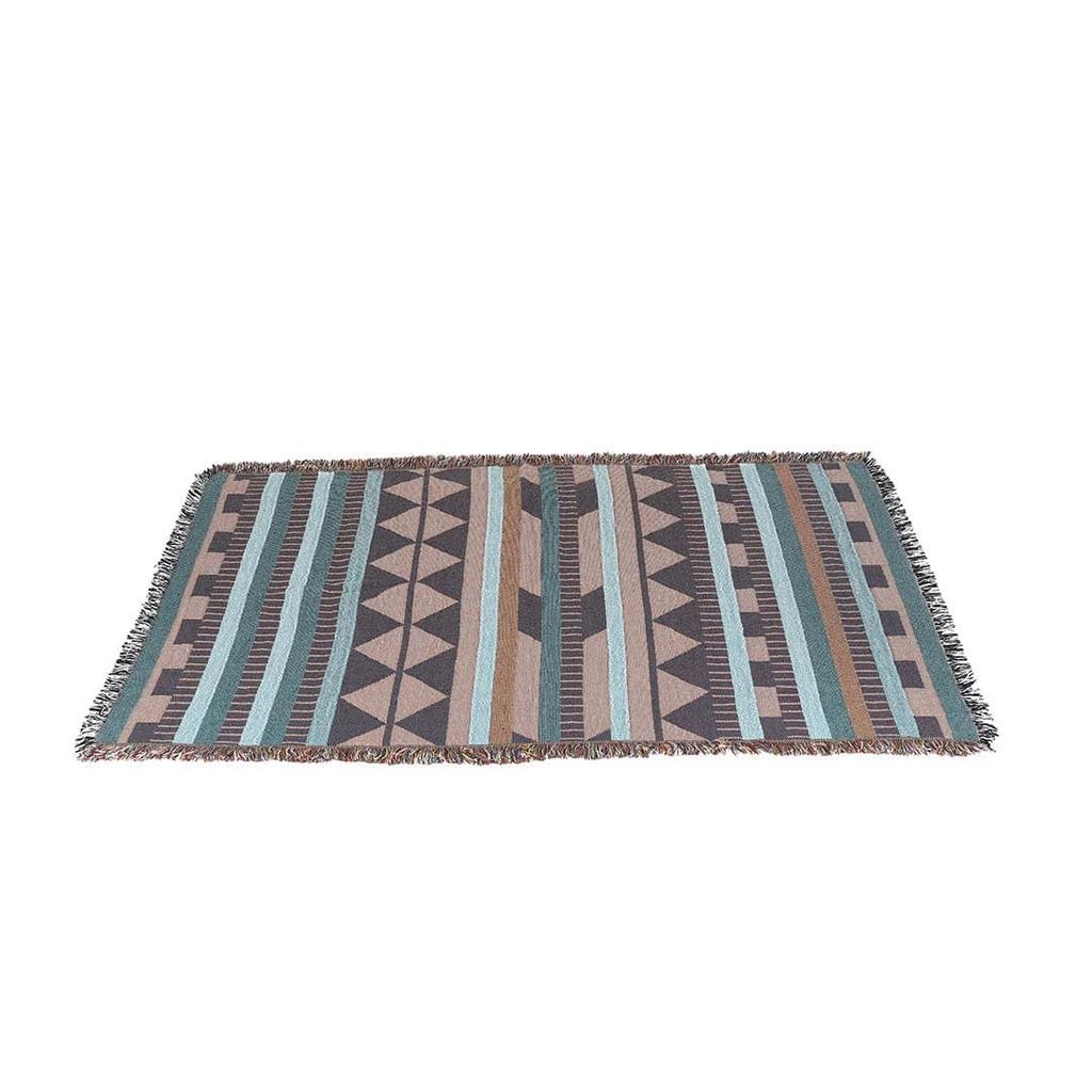 Dulton Jacquard S Native 950 x 1430mm Jacquard Woven Sofa Cover Blanket Multi-Cloth Multi-Cloth RN-0582S/NATV