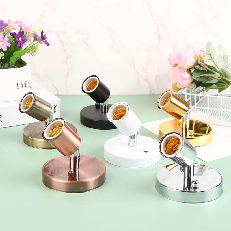 Dulie universală pentru lampă E27, cu cap șurub ceramic, cu direcție de 180 de grade