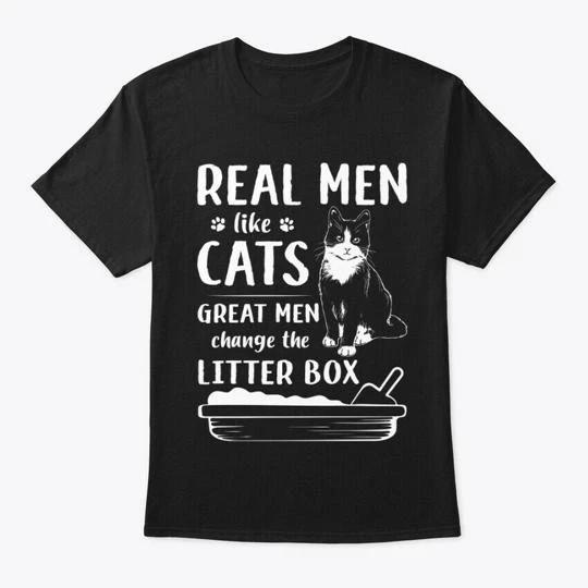 Funny Cat Dad TTshirt Made in the USA Size S to 5XL M