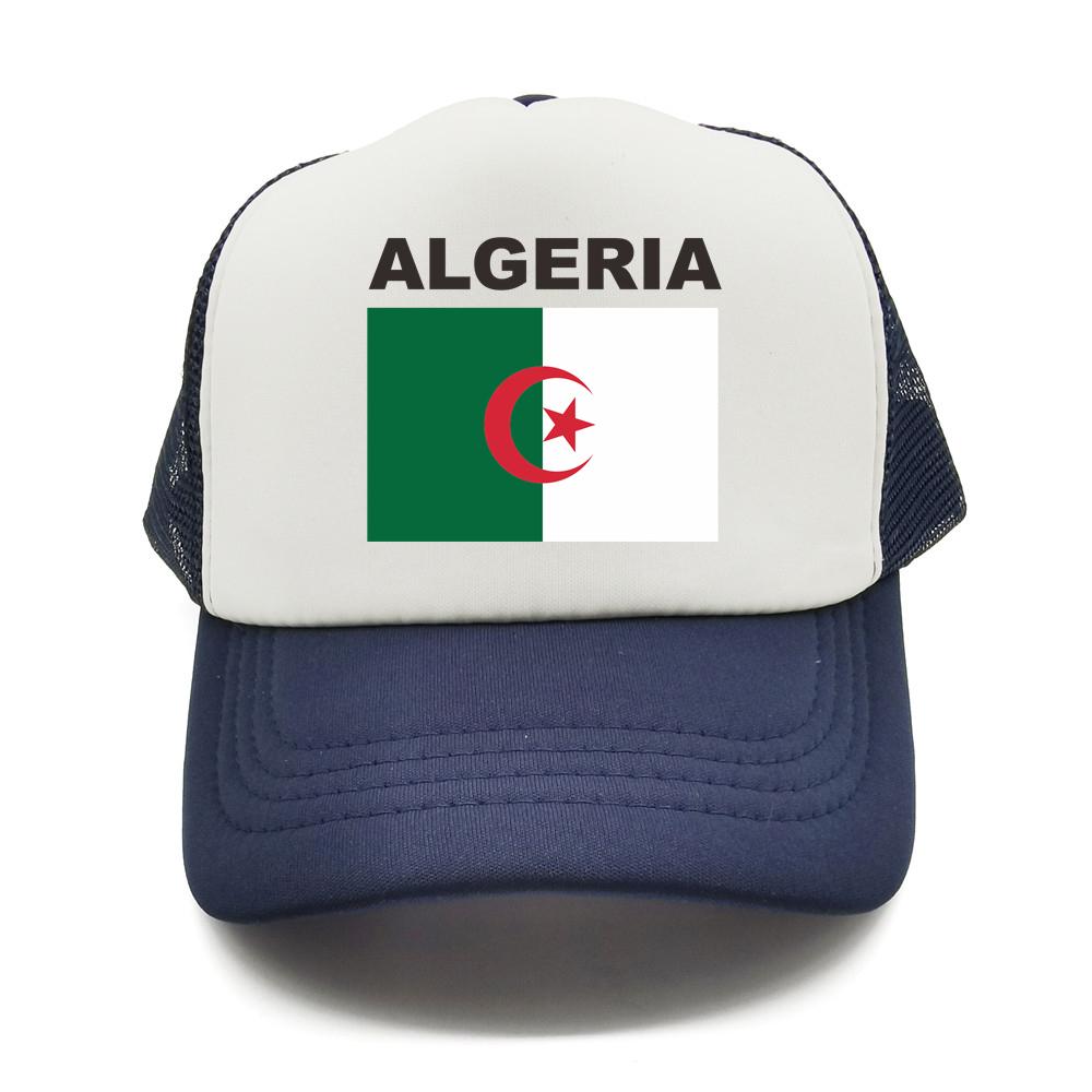 Cool Algeria Trucker Șapcă unisex Algeria Flag Pălărie Șapcă de baseball Șapci unisex plasă plasă