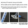 10PCS Transparent 1ml Syringe Without Needles For Industrial Adhesives Glue Soldering Plastic Pet Feed Syringe Tool