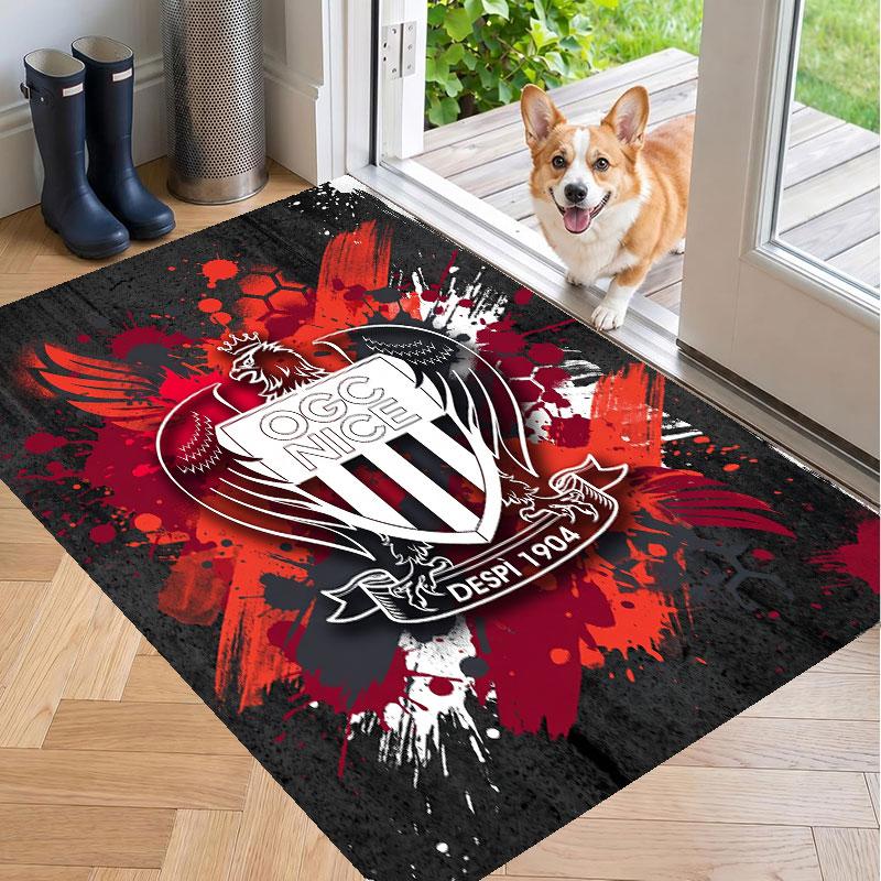 Soft Floor Carpet OGC Nice FC Pattern Area Rug Decorative Mat For Home Room Decoration