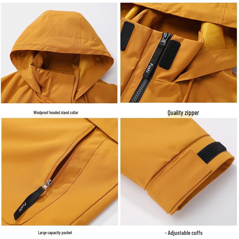 Maoren Unisex Warm 3-in-1 Softshell & Fleece Jacket