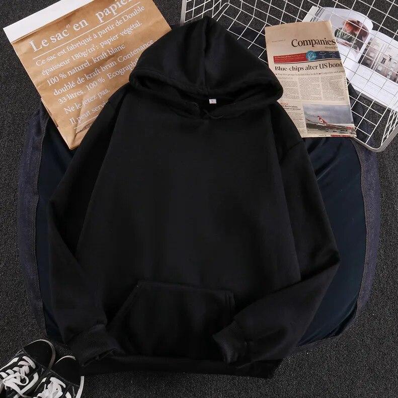 Sudadera con capucha BE Kpop con estampado de moda para mujer, unisex, con letras, estilo coreano, estilo Harajuku, ropa de calle holgada, sudadera informal con capucha para mujer