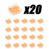 20pairs Soft Silicone Earplugs Waterproof Swimming Ear Plugs Reusable Noise Reduction Sleeping Ear Plugs Hearing Protection