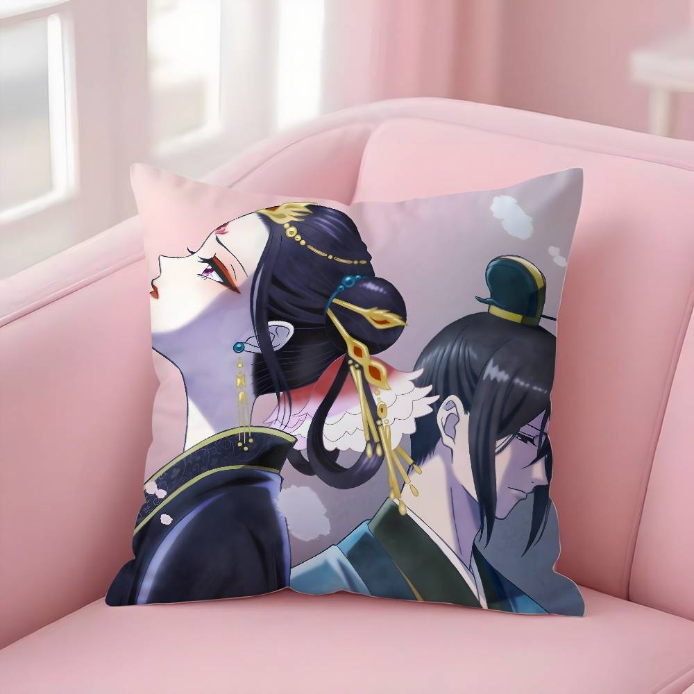 Anime R-Raven The Inner PalaceS Pillow Case S ft Plush Fabric Double Sided Print Decorative Home Living Room Gift Cushion Cover
