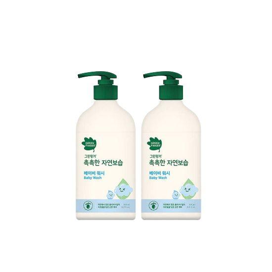 Greenfinger Moist Natural Moisturizing Baby Wash (500ml X 2EA)