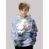 Autumn 3D Dragon Printed Hoodies Fashionable Casual Sports Long Sleeved Children's Boy Hooded Sweatshirts