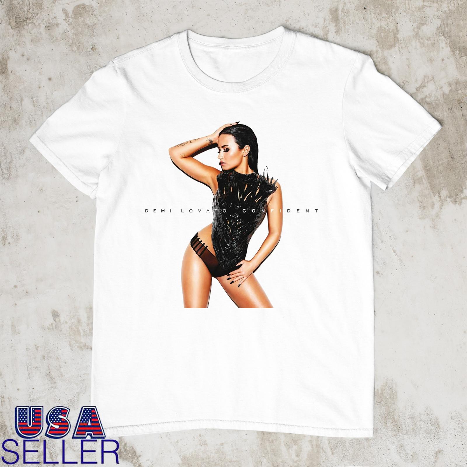 DEMI LOVATO Confident Album Cotton T Shirt Full Size S-5XL S