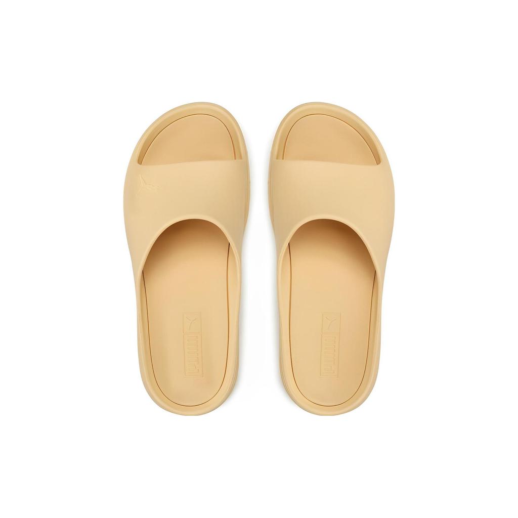 New PUMA Mayze Stack Injex Sandal 'Light Straw' Women's 389454-03